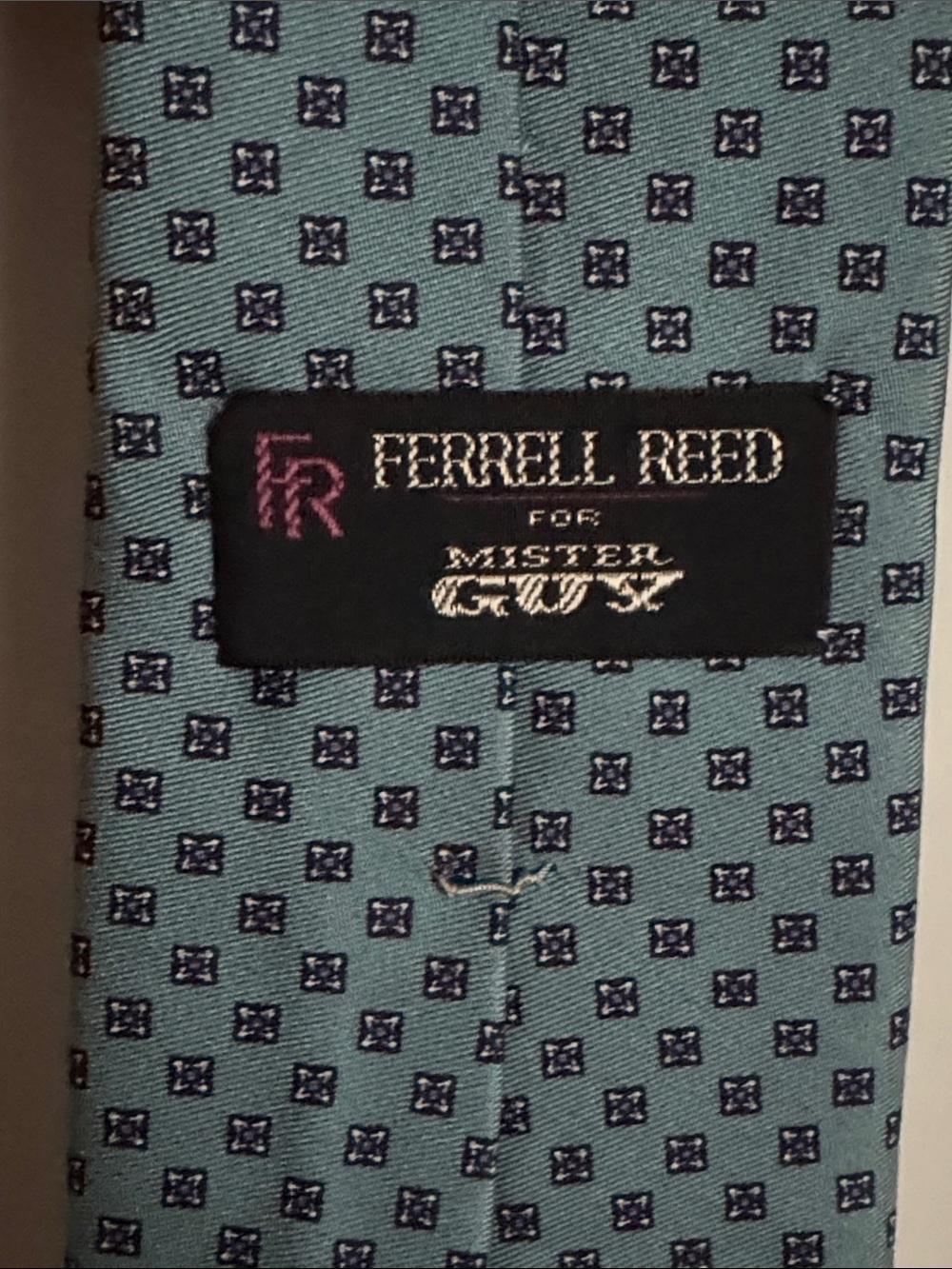 Ferrell Reed for Mr Guy neck tie. Vintage. 100% silk.